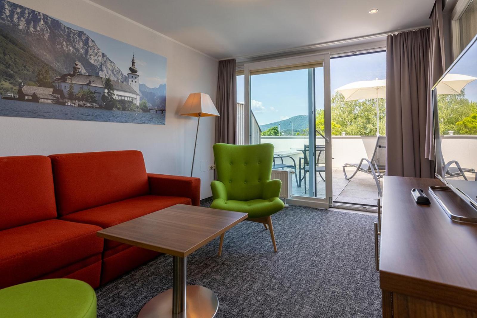 Seehotel Im Weyer Gmunden Esterno foto